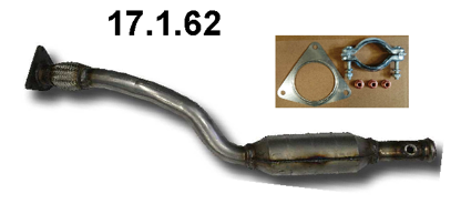 EBERSPÄCHER Katalüsaator 17.1.62 17.1.62 Katalüsaator RENAULT SAFRANE EBERSPÄCHER