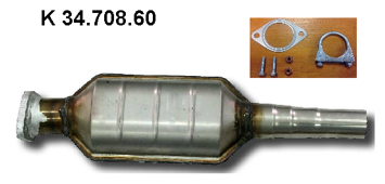 EBERSPÄCHER Katalysator 34.708.60 34.708.60 Uitlaat katalysator VOLVO S70 EBERSPÄCHER