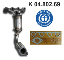 EBERSPÄCHER Katalüsaator 04.802.69 Katalüsaator EBERSPÄCHER S-MAX 04.802.69 odav