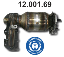 EBERSPÄCHER Manifouldkatalysator 12.001.69 Udstødningsmanifold EBERSPÄCHER 340-360 12.001.69 billig