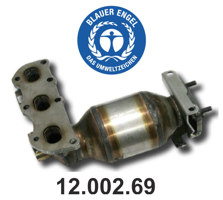 EBERSPÄCHER Manifouldkatalysator 12.002.69 12.002.69 Udstødningsmanifold TOYOTA RAV 4 EBERSPÄCHER