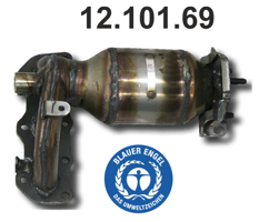 EBERSPÄCHER Kolektora katalizators 12.101.69 Izplūdes kolektors EBERSPÄCHER Dacia DOKKER 12.101.69