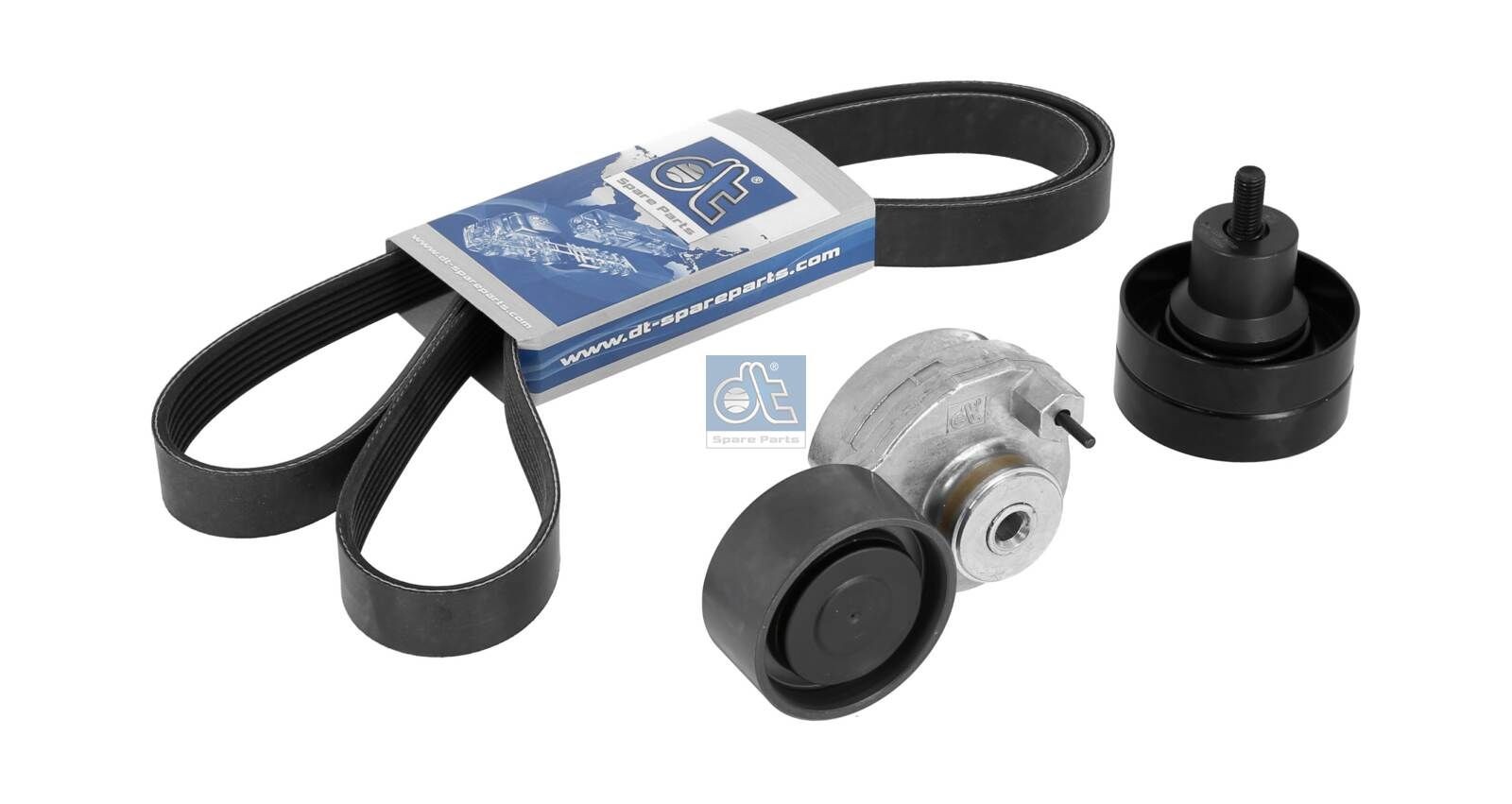 DT Spare Parts Jeu de courroies trapézoïdales à nervures 5.94190 5.94190 Tendeur de courroie DT Spare Parts SEAT ALHAMBRA