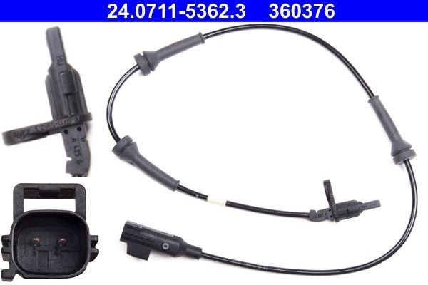 Sensor, rotações da roda ATE 24.0711-5362.3 ATE 24.0711-5362.3 Sensor rotações da roda Land Rover RANGE ROVER EVOQUE 2011