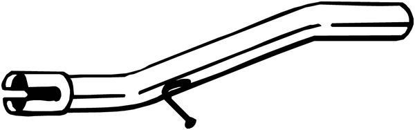 BOSAL Udstødningsrør 700-173 Rør til udstødning BOSAL Citroën 2CV 700-173