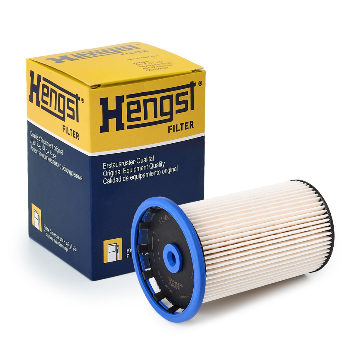 Brandstoffilter HENGST FILTER E424KP HENGST FILTER E424KP Benzinefilter Volkswagen SHARAN 2012