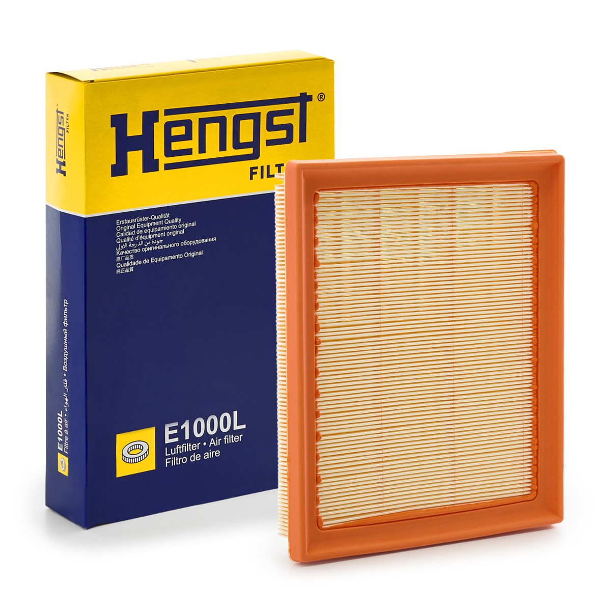HENGST FILTER Luftfilter E1155L E1155L HENGST FILTER ABARTH Luftfilter