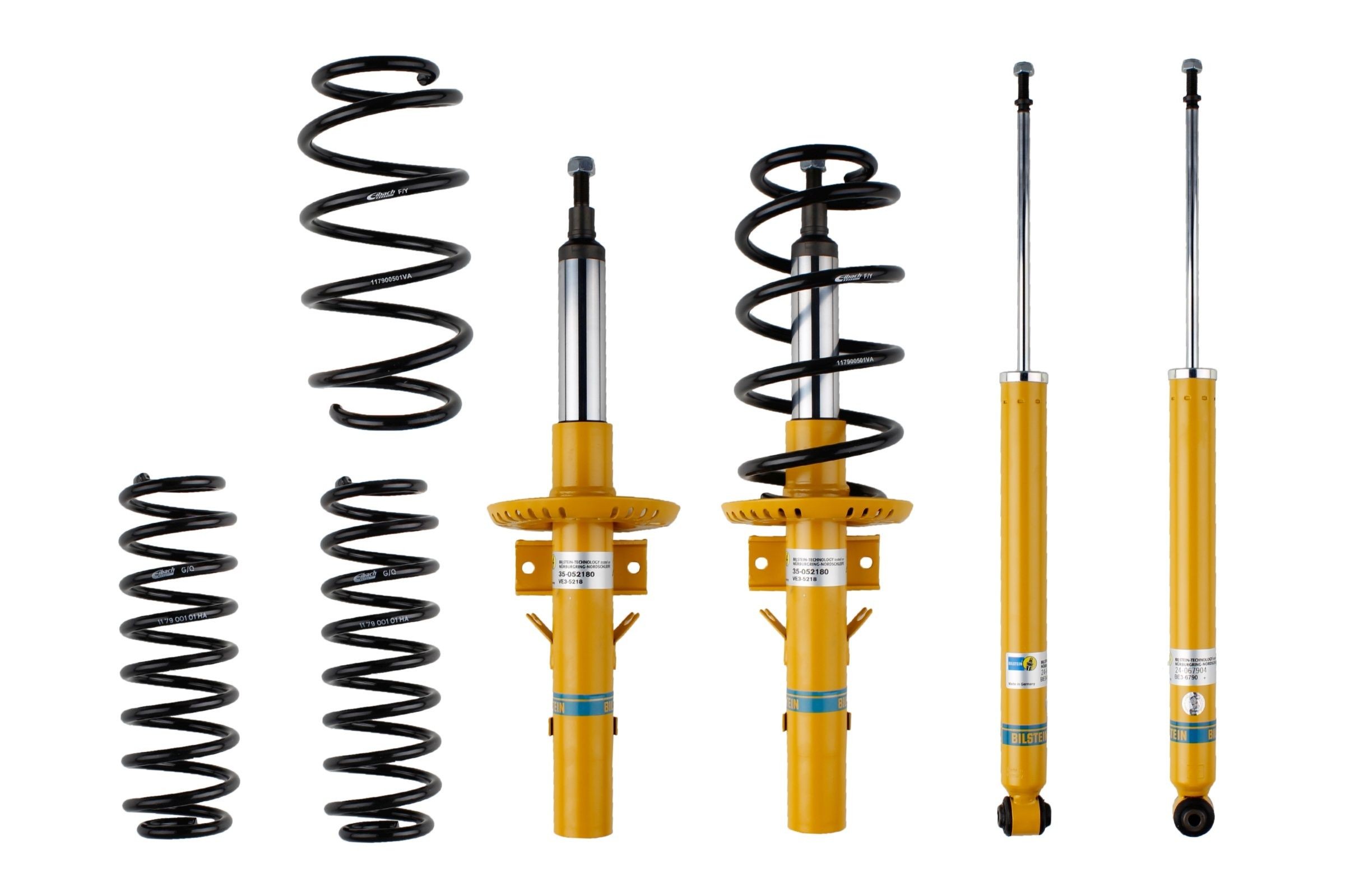 BILSTEIN Æassiikomplekt, vedrud / pehmendus 49-224610 BILSTEIN 49-224610 Sportvedrustus Range Rover Evoque (L551) hind