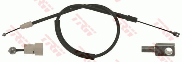 TRW Håndbremsekabel GCH512 GCH512 Håndbremse TRW MERCEDES-BENZ 124-serie