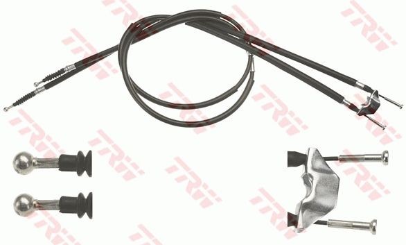 TRW Hand brake cable GCH584 VAUXHALL CORSA TRW handbrake GCH584