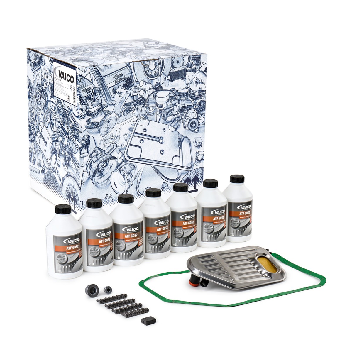 VAICO Sæt til olieskift automatgearkasse V10-3213 VAICO V10-3213 Boxter Spyder (987) Delesæt, olieskift-automatgearkasse originale pris