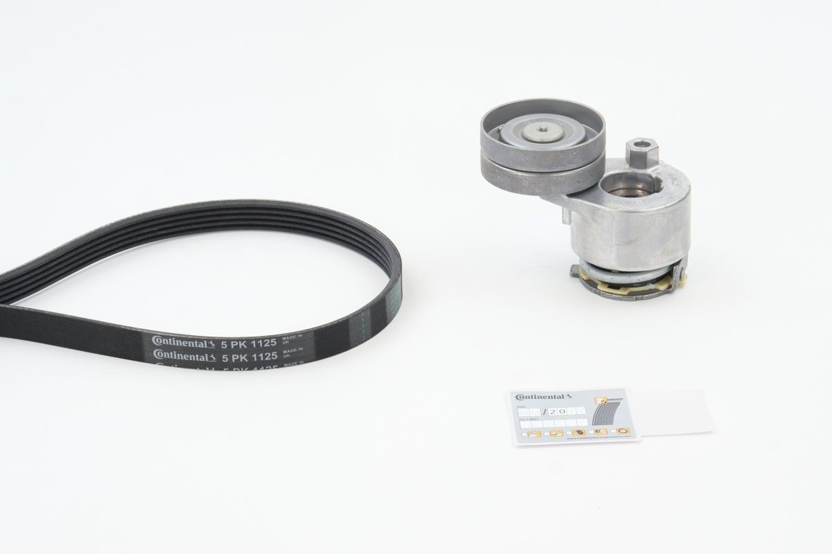 CONTITECH Jeu de courroies trapézoïdales à nervures 5PK1125K1 5PK1125K1 CONTITECH Courroie striée Mitsubishi CV_1 prix