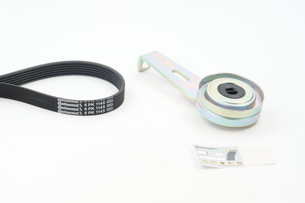 CONTITECH Poly V-riem set 6PK1145K2 CONTITECH 6PK1145K2 Poly v riem set Peugeot 405 Sedan goedkoop