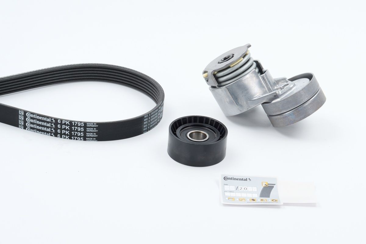 CONTITECH Kileremsett 6PK1795K2 CONTITECH 6PK1795K2 Drivremsett Vivaro Van (X83) pris