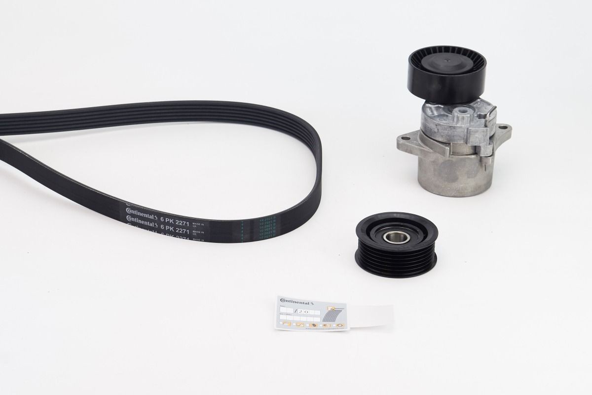 CONTITECH Jeu de courroies trapézoïdales à nervures 6PK2271K1 6PK2271K1 Kit de courroie d'accessoire CONTITECH LEXUS GS