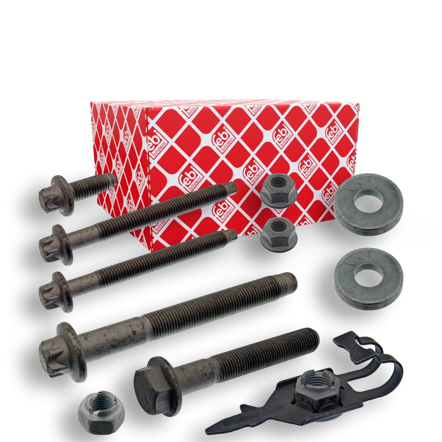 FEBI BILSTEIN Monteringssett, fører 43699 FEBI BILSTEIN 43699 Reparasjonssett hjulopphengning Mercedes C117 til en fordelagtig pris