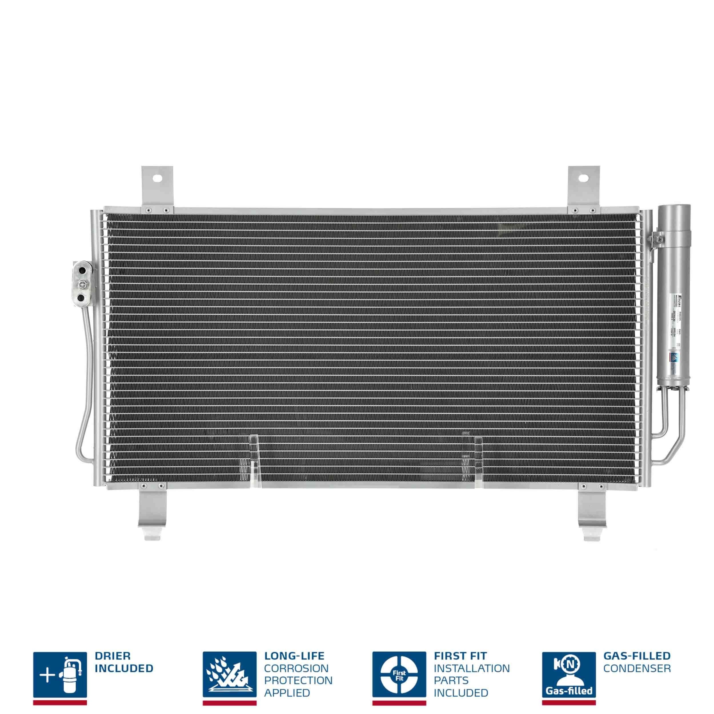 NISSENS Kondensaator, kliimaseade 940435 NISSENS 940435 originaal Kliimaradiaator SAAB 9-5 hind