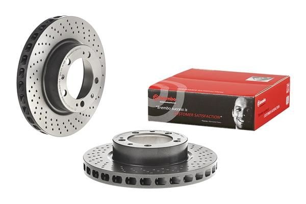 BREMBO Bremseskive 09.8421.11 BREMBO Prime 09.8421.11 Bremseanlegg PORSCHE 911 Targa (993)