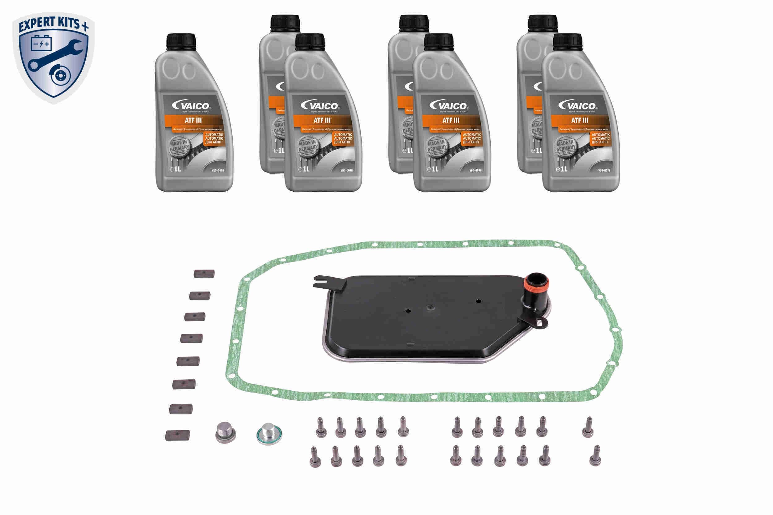 VAICO Kit de mudança de óleo de caixa automática V20-2085 VAICO V20-2085 Conjunto de peças, mudança de óleo, caixa de vel. automática BMW E38 baratos
