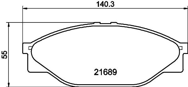 HELLA Engine radiator 8MK 376 754-764 8MK 376 754-764 HELLA radiator FORD TRANSIT CONNECT