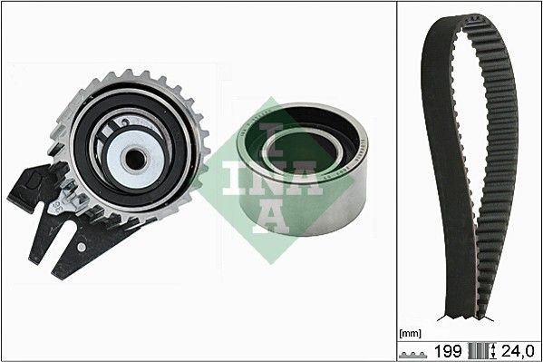INA Tandremssæt 530 0625 10 INA 530 0625 10 Tandrem Alfa Romeo BRERA billig
