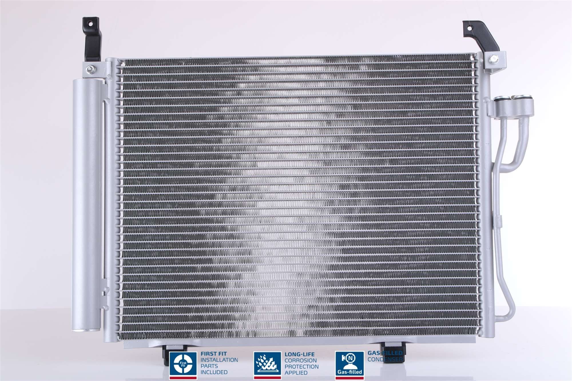 Condensor voor airco NISSENS 940502 NISSENS 940502 Airco-condensor HONDA CITY 2001