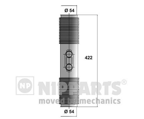 NIPPARTS Kaitsekummikomplekt, rooliseade N2840904 N2840904 Roolilati tolmukaitse NIPPARTS CHEVROLET AVEO