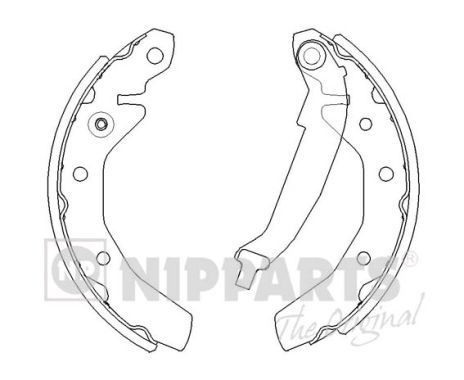 NIPPARTS Remschoenset J3500905 Remschoen NIPPARTS BRAVA J3500905 goedkoop