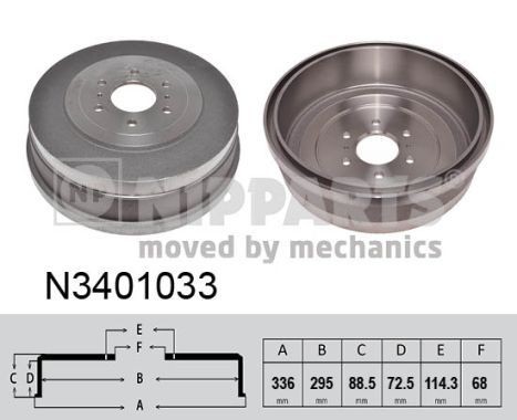 NIPPARTS Bromstrumma N3401033 N3401033 NIPPARTS bromstrumma FORD USA WINDSTAR