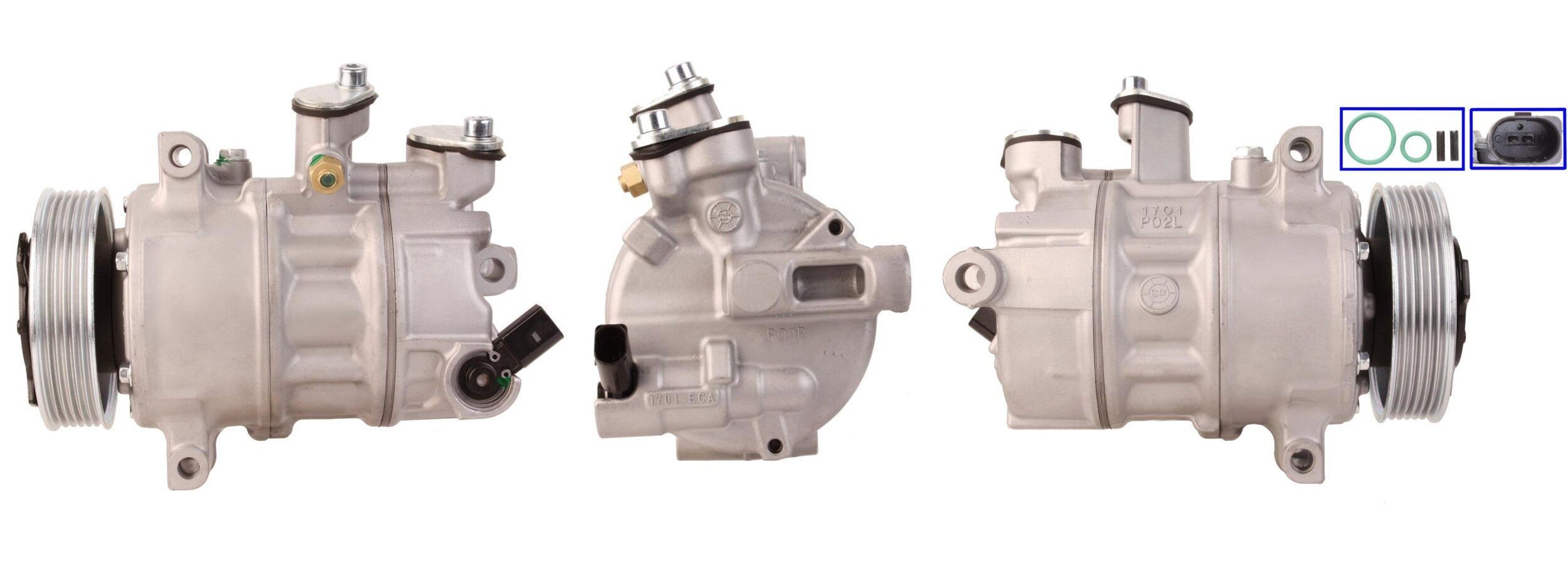 ELSTOCK Klimakompressor 51-0535 ELSTOCK 51-0535 Audi TT FV AC kompressor pris
