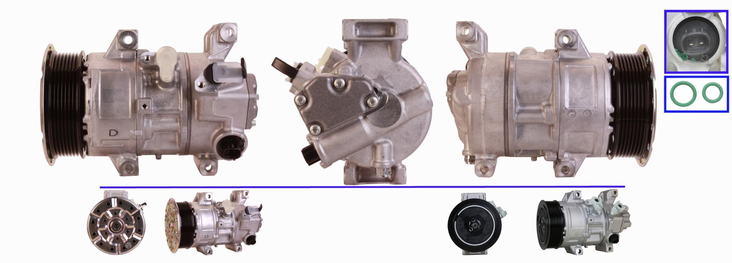 ELSTOCK Compressore aria condizionata 51-0801 51-0801 costo Compressore aria condizionata TOYOTA VERSO S ELSTOCK