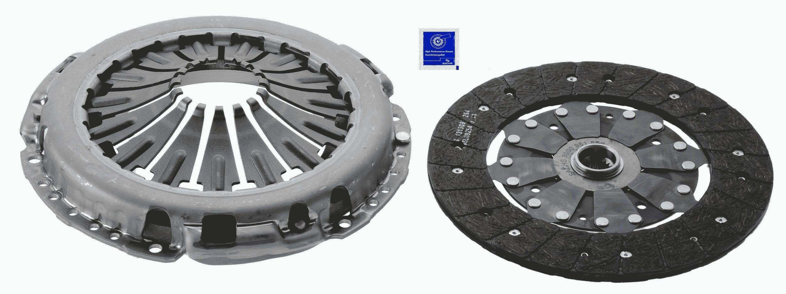SACHS Sidurikomplekt 3000 951 559 SACHS 3000 951 559 Sidurikomplekt FORD Mondeo Mk5 Hatchback (CE) 2.0 EcoBlue 150 hj 2019