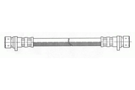 NIPPARTS Brake hose J3704148 J3704148 NIPPARTS brake flexi hose HONDA