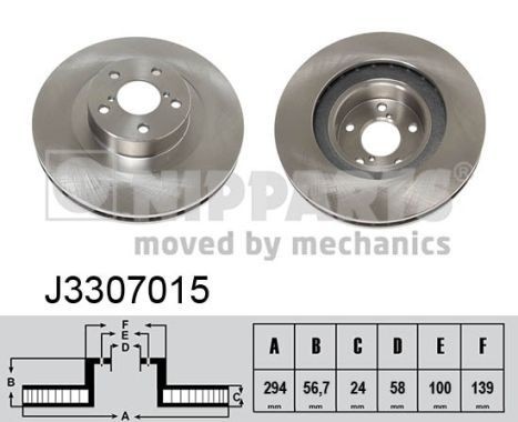 NIPPARTS Piduriketas J3307015 Pidurikettad NIPPARTS YARIS J3307015 odav