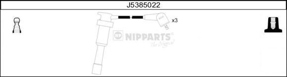 NIPPARTS Kit cavi candele J5385022 J5385022 costo Cavi candele NIPPARTS KIA CARENS