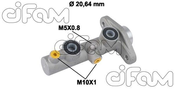 CIFAM Bremsehovedcylinder 202-758 Hovedcylinder til bremsesystem CIFAM Honda LEGEND 202-758