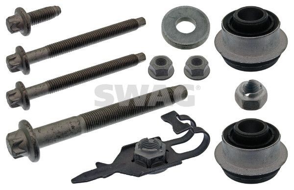 SWAG Monteringssett, fører 10 94 4171 SWAG 10 94 4171 originale Reparasjonssett hjulopphengning Mercedes C117 hva koster