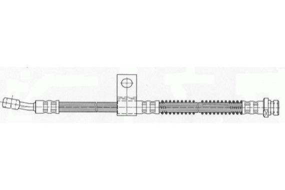 NIPPARTS Ελαστικός σωλήνας φρένων J3700537 Ελαστικός σωλήνας φρένων NIPPARTS Suzuki SUPER CARRY Bus J3700537