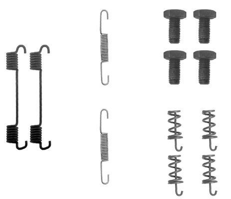 TEXTAR Kit di accessori per ganasce freno 97011600 97011600 costo Kit di accessori per ganasce freno JAGUAR XK TEXTAR