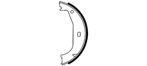 TEXTAR Handbromsbackar 91045500 91045500 TEXTAR handbroms BMW 4-serie