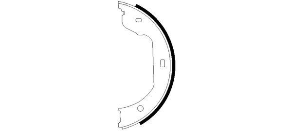 Handremschoenen TEXTAR 91058700 TEXTAR 91058700: Handremschoen set BMW X3 2007