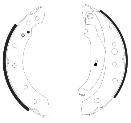TEXTAR Bremsesko sett 91061800 Bremsesko sett TEXTAR Peugeot BIPPER 91061800