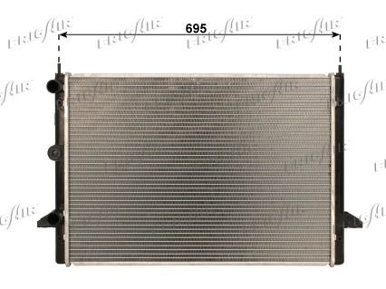 FRIGAIR Radiators, Motora dzesēšanas sistēma 0110.3162 Ūdens radiatori FRIGAIR TRANSIT 0110.3162 lēti