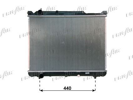 FRIGAIR Radiators, Motora dzesēšanas sistēma 0114.3046 0114.3046 Ūdens radiatori SUZUKI SWIFT FRIGAIR