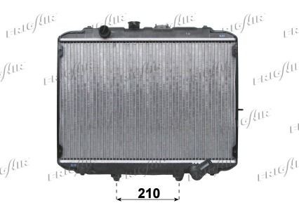Radiador, arrefecimento do motor FRIGAIR 0128.3115 FRIGAIR 0128.3115: Radiador de refrigeração Mitsubishi L300 / DELICA 2000