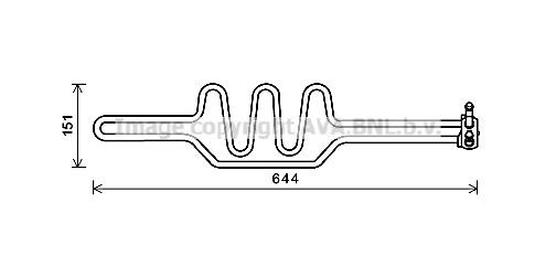 PRASCO Õliradiaator, roolimine BWA3469 PRASCO BWA3469 Õliradiaator, roolimine BMW E46 hind