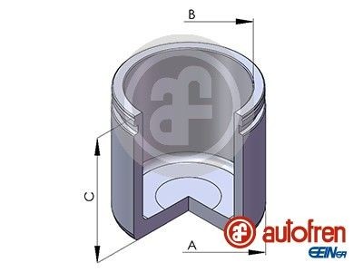 AUTOFREN SEINSA Êmbolo, pinça do travão D025138 Êmbolo pinça do travão MINI AUTOFREN SEINSA D025138