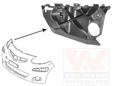 VAN WEZEL Supporto, Paraurti 5403568 5403568 Supporto paraurti TOYOTA VAN WEZEL costo