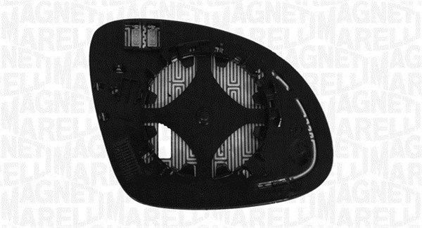 MAGNETI MARELLI Speilglass, ytterspeil 182209009200 Speilglass MAGNETI MARELLI 1310 182209009200 billige