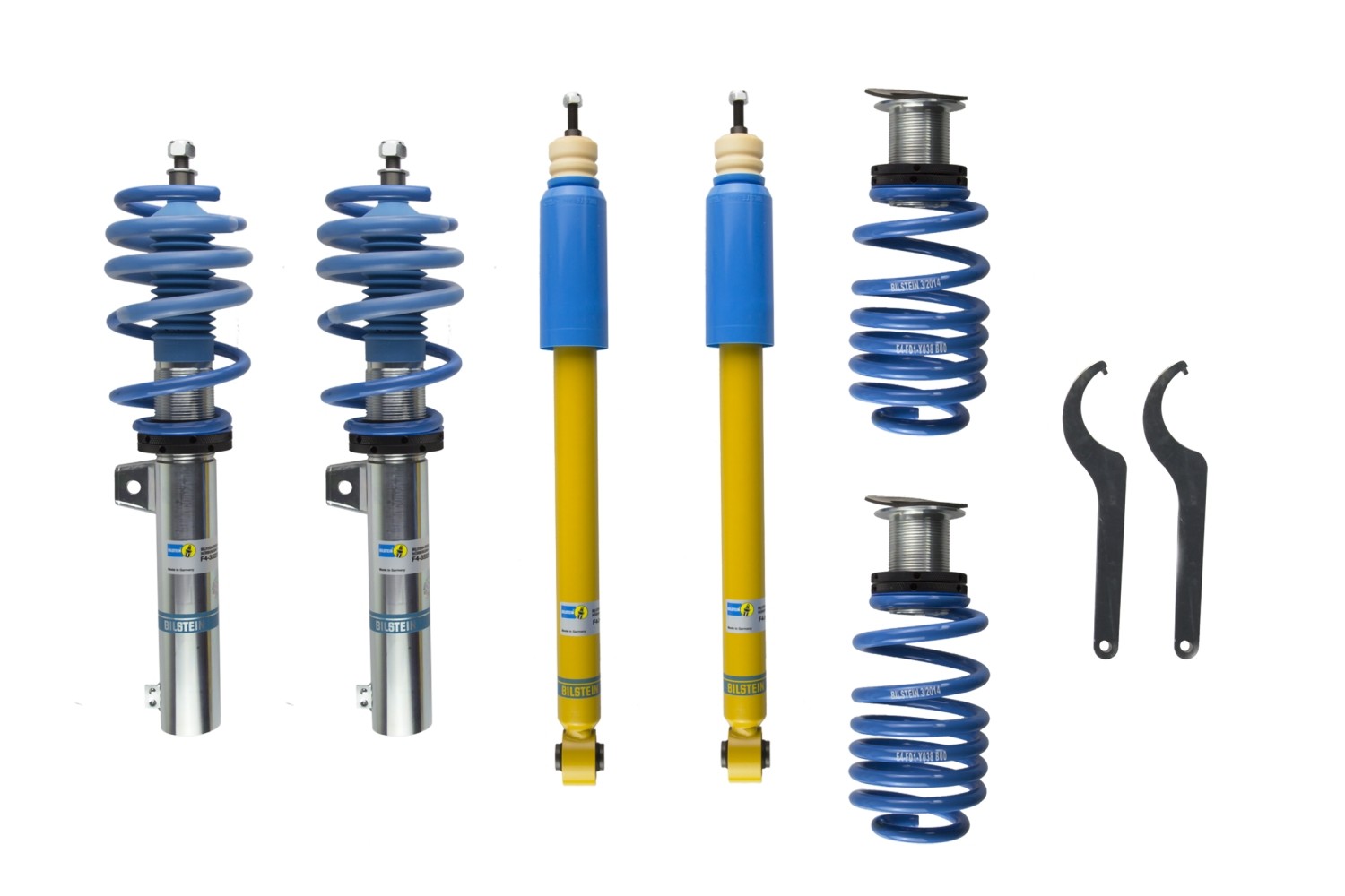 BILSTEIN Stoßdämpfer-Komplettsatz mit Federn 47-229952 Fahrwerkssatz komplett BILSTEIN Seat INCA - B14 PSS 47-229952